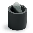 Garten-Couchtisch aus Polyethylen mit Behälter Made in Italy - Stracco Viadurini