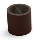 Garten-Couchtisch aus Polyethylen mit Behälter Made in Italy - Stracco Viadurini