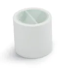 Garten-Couchtisch aus Polyethylen mit Behälter Made in Italy - Stracco Viadurini