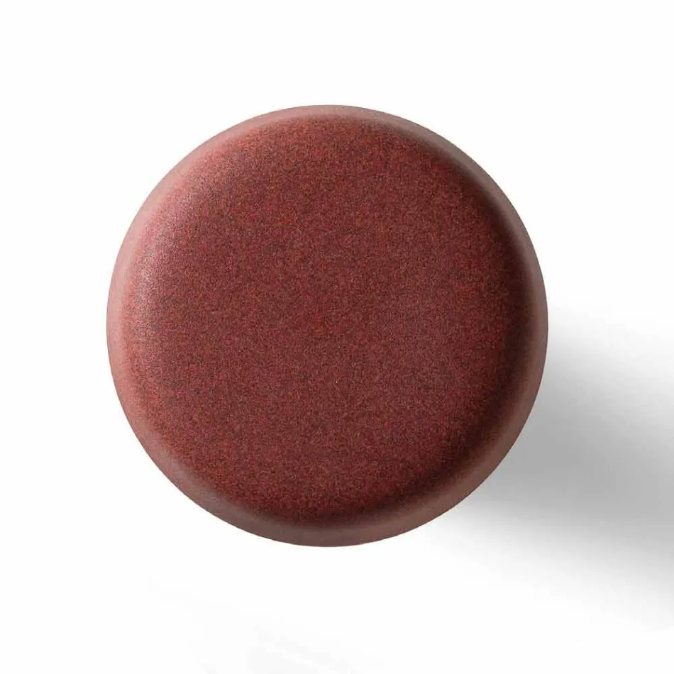 Garten Couchtisch aus Polyethylen mit HPL-Platte Made in Italy - Desmond Viadurini