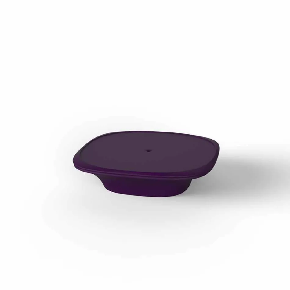 Moderner Ufo Gartentisch 100x100 cm von Vondom aus Polyethylen Viadurini
