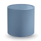 Runder Garten-Couchtisch aus farbigem Polyethylen Made in Italy - Noemi Viadurini