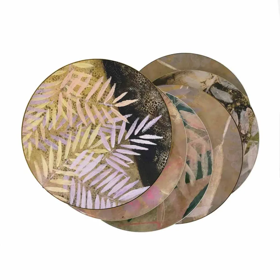 Innen- oder Außen-Couchtisch mit Metallstruktur Made in Italy - Carim Viadurini