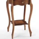 Couchtisch mit 1 Regal und 1 Schublade Made in Italy – Acoran Viadurini