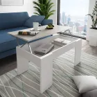 Couchtisch mit Holzbehälter – Scandio Viadurini