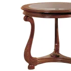 Couchtisch mit Glasplatte, hergestellt in Italien – Sedna Viadurini