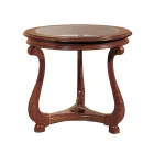 Couchtisch mit Glasplatte, hergestellt in Italien – Sedna Viadurini