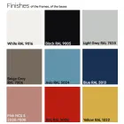 Couchtisch mit runder Marmorplatte Made in Italy - Makino Viadurini