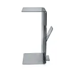 Couchtisch mit Zeitschriftenständer aus Plexiglas, hergestellt in Italien – Belle Viadurini