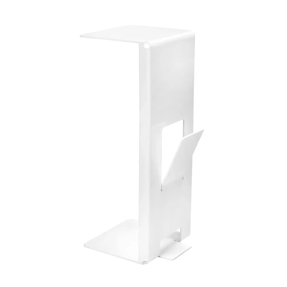 Couchtisch mit Zeitschriftenständer aus Plexiglas, hergestellt in Italien – Belle Viadurini