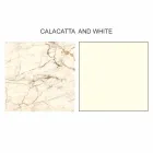 Design Couchtisch mit 2 runden Tops in Gres Made in Italy - Stockholm Viadurini