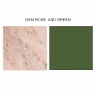 Design Couchtisch mit 2 runden Tops in Gres Made in Italy - Stockholm Viadurini