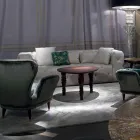 Moderner Couchtisch aus Holz, Made in Italy, Loris Viadurini