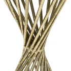 Goldener Couchtisch aus Eisen mit Spiegelplatte - Apricot Viadurini