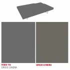 Fenix Couchtisch mit transparenten Füßen Made in Italy - Justin Viadurini