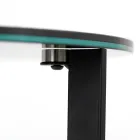 Couchtisch aus Steingut mit Stahlgestell, hergestellt in Italien – Aspira Viadurini