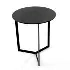 Couchtisch aus Steingut mit Stahlgestell, hergestellt in Italien – Aspira Viadurini