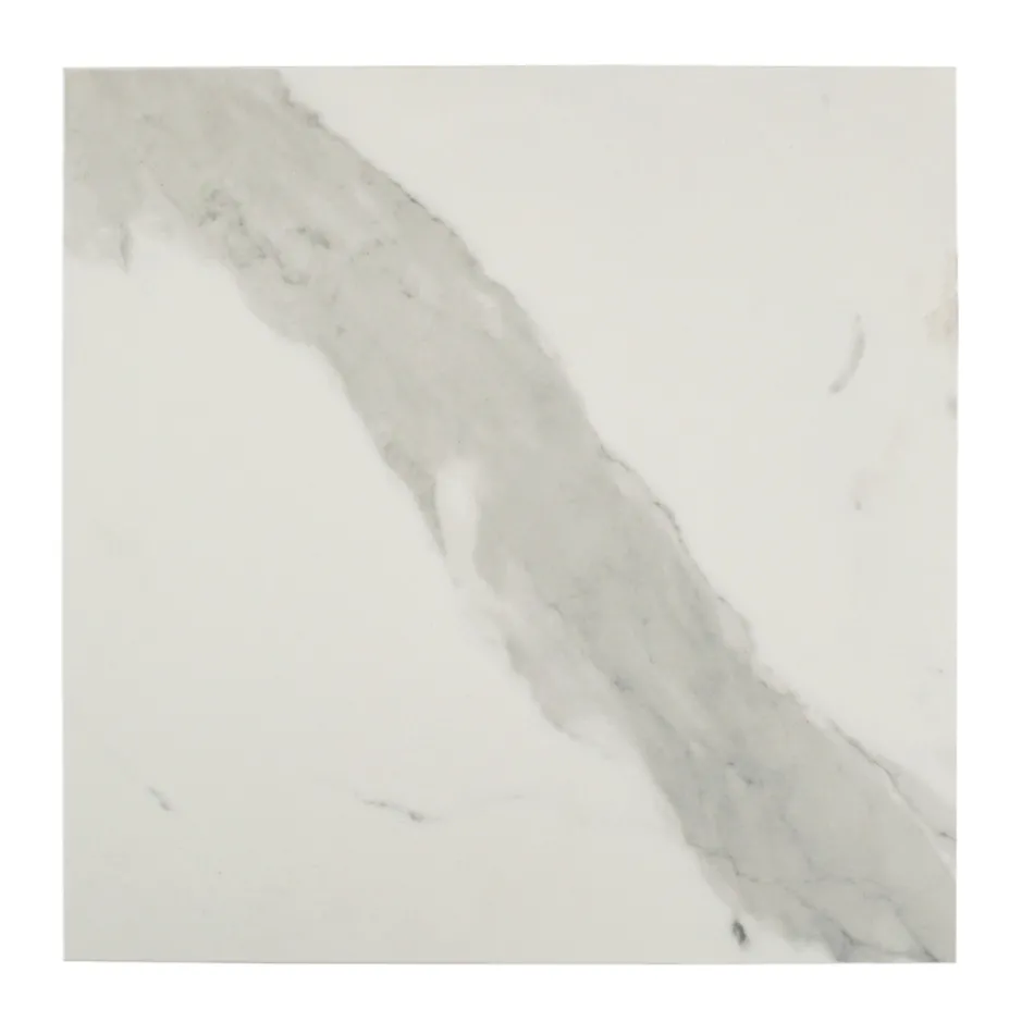 Couchtisch aus Steingut und Stahlgestell, hergestellt in Italien – Birba Viadurini