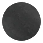 Couchtisch aus Porzellan-Grès und rundem Sockel, hergestellt in Italien – Tullia Viadurini