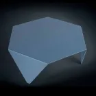 Metall-Couchtisch in der Laser-schneiden Ruche Viadurini