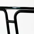 Couchtisch aus Glas und rundem Sockel, hergestellt in Italien – Tullia Viadurini