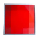 Modernes Kaffee Metall 50x50cm Wohnzimmer Nina, made in Italy Viadurini