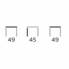 Moderner Couchtisch mit runder Platte in Gres Made in Italy - Stuttgart Viadurini