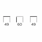 Moderner Couchtisch mit runder Platte in Gres Made in Italy - Stuttgart Viadurini