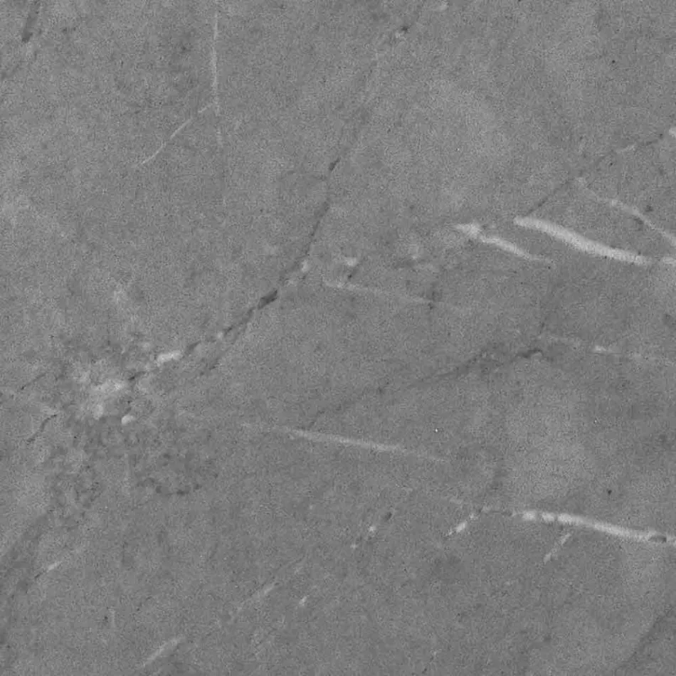 Moderner Couchtisch mit runder Platte in Gres Made in Italy - Stuttgart Viadurini