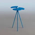 Moderner Couchtisch im farbigen Blatt des Originae-Entwurfs - Marienkäfer Viadurini