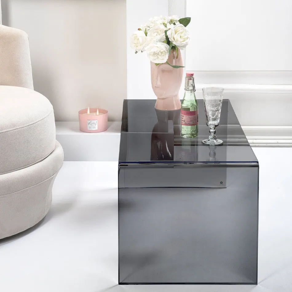 Couchtisch aus Plexiglas, hergestellt in Italien – Jasmine Viadurini