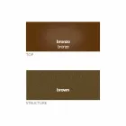 Runder Couchtisch mit Kristallplatte Made in Italy - Indio Viadurini