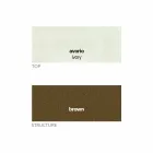 Runder Couchtisch mit Kristallplatte Made in Italy - Indio Viadurini