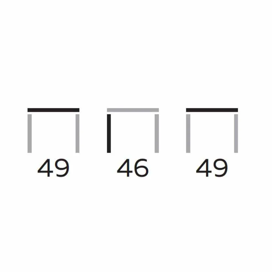 Runder Design-Couchtisch aus Steinzeug und Esche Made in Italy - Bering Viadurini