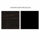 Runder Design-Couchtisch aus Steinzeug und Esche Made in Italy - Bering Viadurini