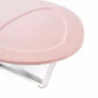 Moderner Loungetisch aus MDF und Chrom - Pimpa Viadurini