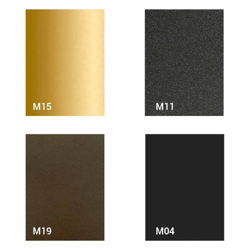 Transformierbarer Couchtisch aus Holz und Metall Made in Italy - Patroclus Viadurini