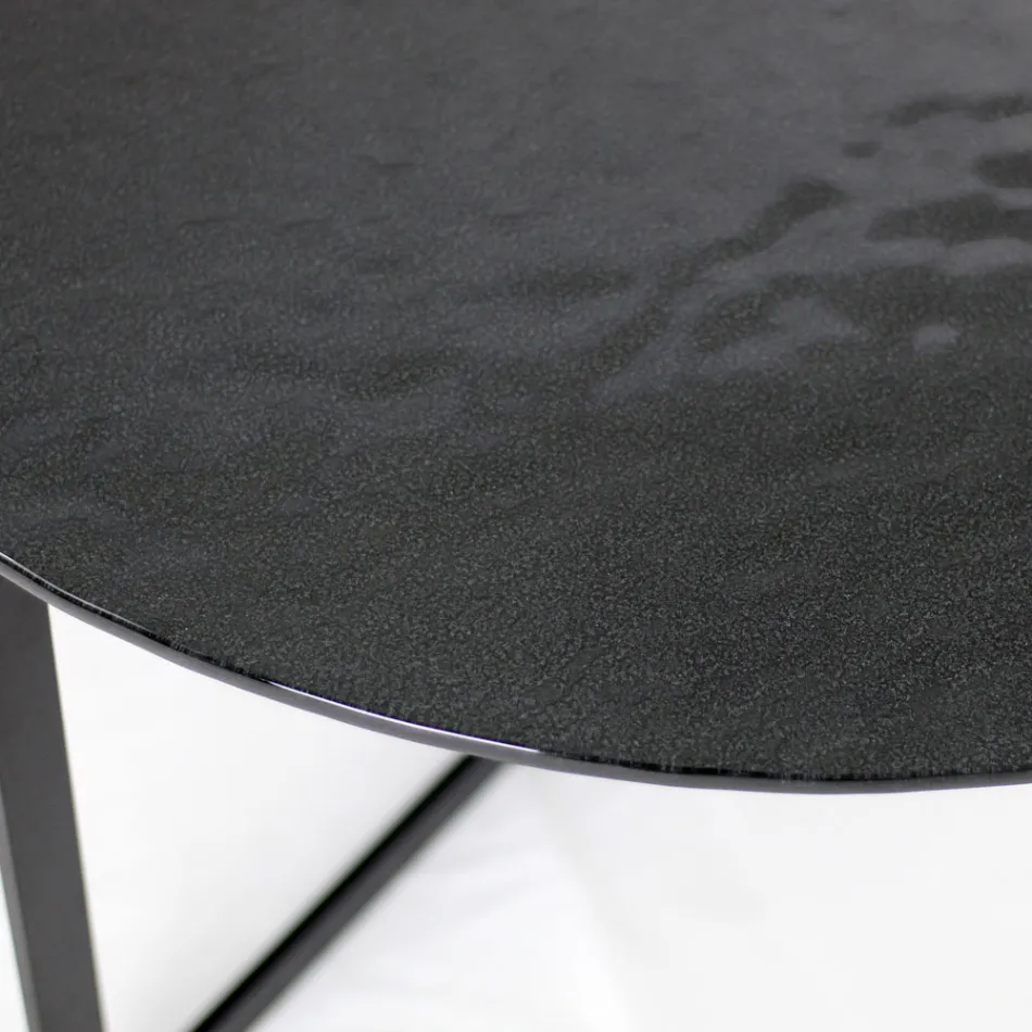 Couchtisch aus Stahl und Glas, hergestellt in Italien – Aspira Viadurini