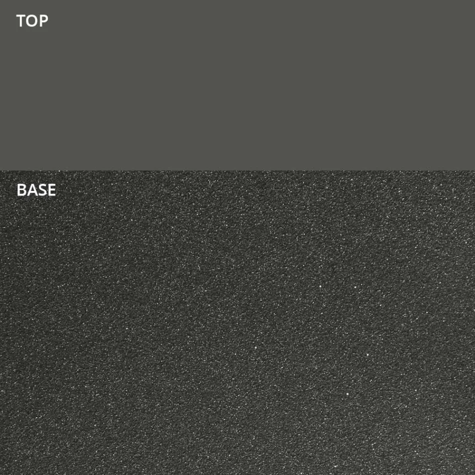 Couchtisch aus Metall und Glas mit geometrischem Design - Zigozago Viadurini