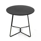 Runder Couchtisch mit Platte aus Feinsteinzeug, hergestellt in Italien – Paini Viadurini