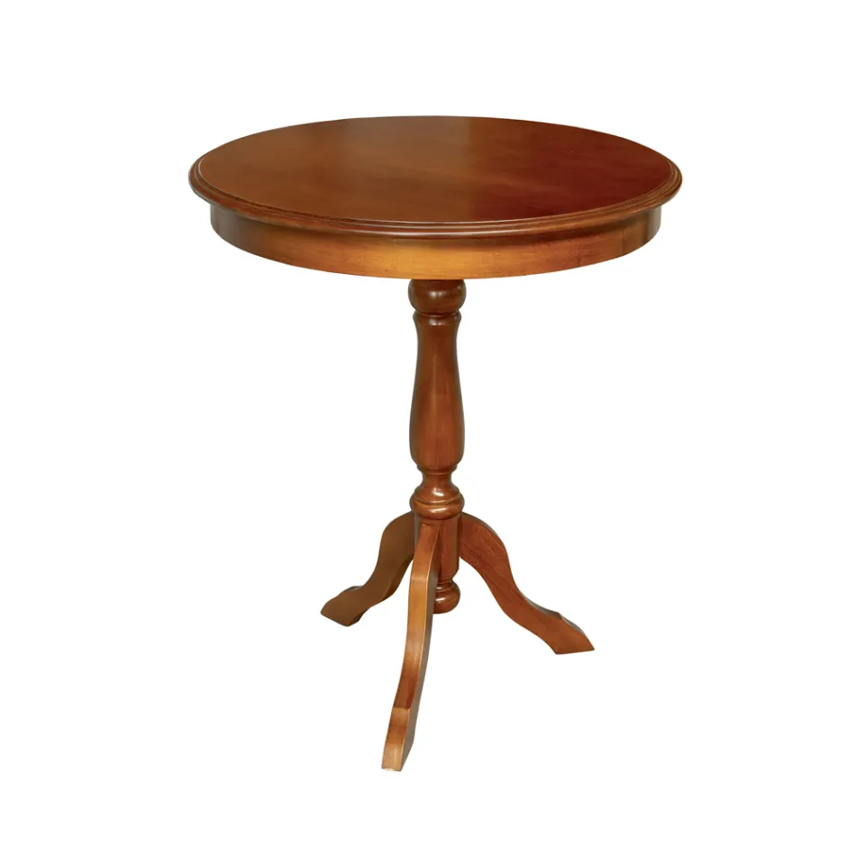 Runder Wohnzimmer-Couchtisch in verschiedenen Ausführungen, hergestellt in Italien – Eracle Viadurini