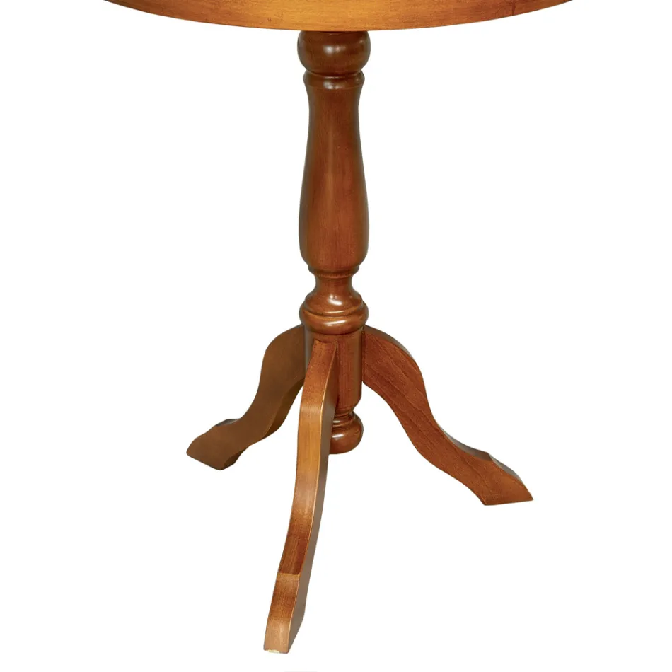 Runder Wohnzimmer-Couchtisch in verschiedenen Ausführungen, hergestellt in Italien – Eracle Viadurini