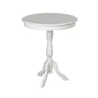 Runder Wohnzimmer-Couchtisch in verschiedenen Ausführungen, hergestellt in Italien – Eracle Viadurini