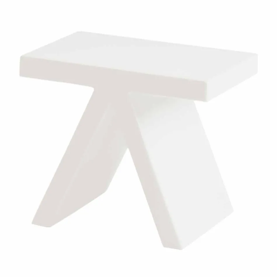 Schieben Sie den farbigen geometrischen Couchtisch für den Innenraum in Italien Viadurini