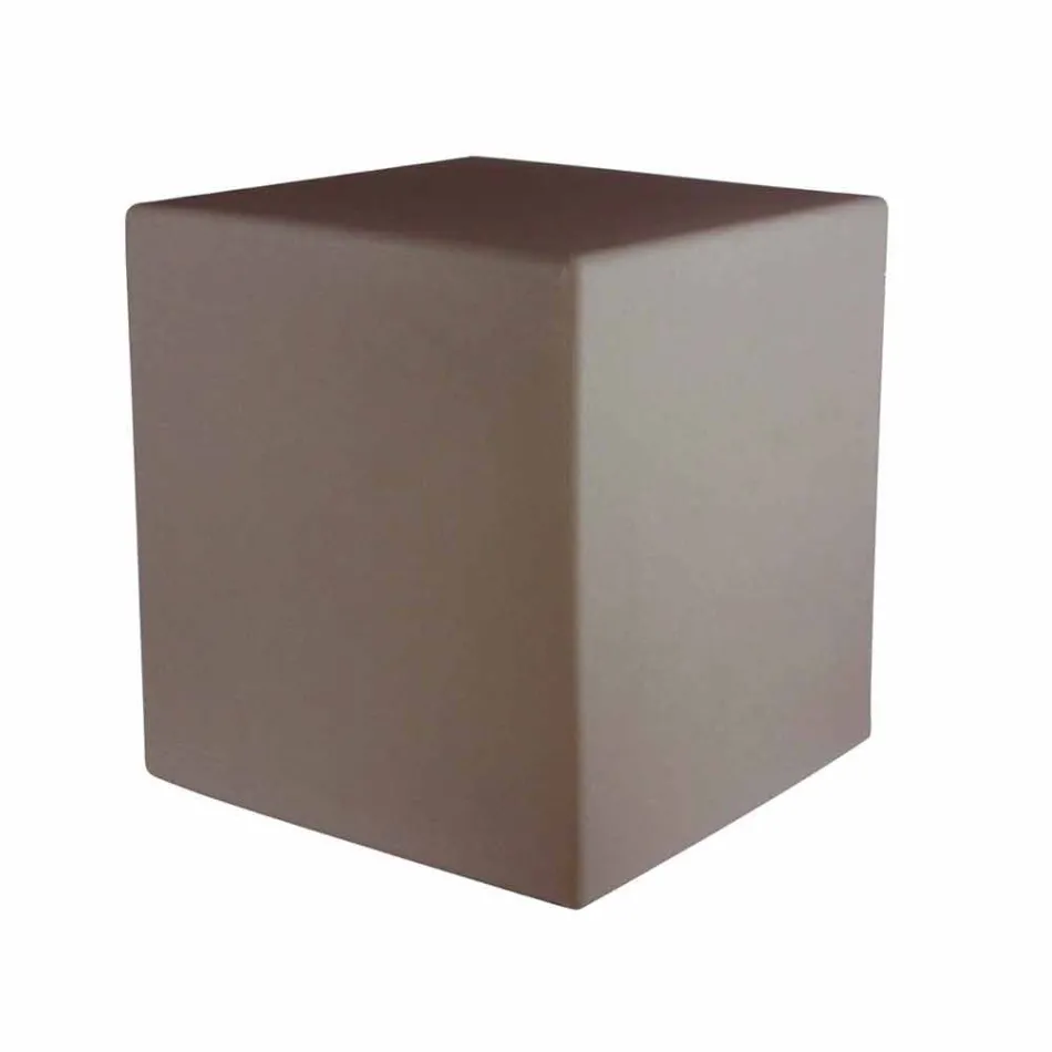 Farbiger beleuchteter Couchtisch von modernem Design mit Wahl des Aufsatzes - Dadostar Viadurini