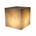 Farbiger beleuchteter Couchtisch von modernem Design mit Wahl des Aufsatzes - Dadostar Viadurini