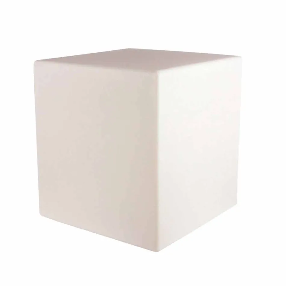 Farbiger beleuchteter Couchtisch von modernem Design mit Wahl des Aufsatzes - Dadostar Viadurini