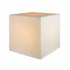 Farbiger beleuchteter Couchtisch von modernem Design mit Wahl des Aufsatzes - Dadostar Viadurini