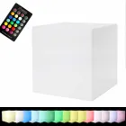 Farbiger beleuchteter Couchtisch von modernem Design mit Wahl des Aufsatzes - Dadostar Viadurini