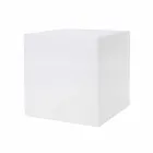 Farbiger beleuchteter Couchtisch von modernem Design mit Wahl des Aufsatzes - Dadostar Viadurini